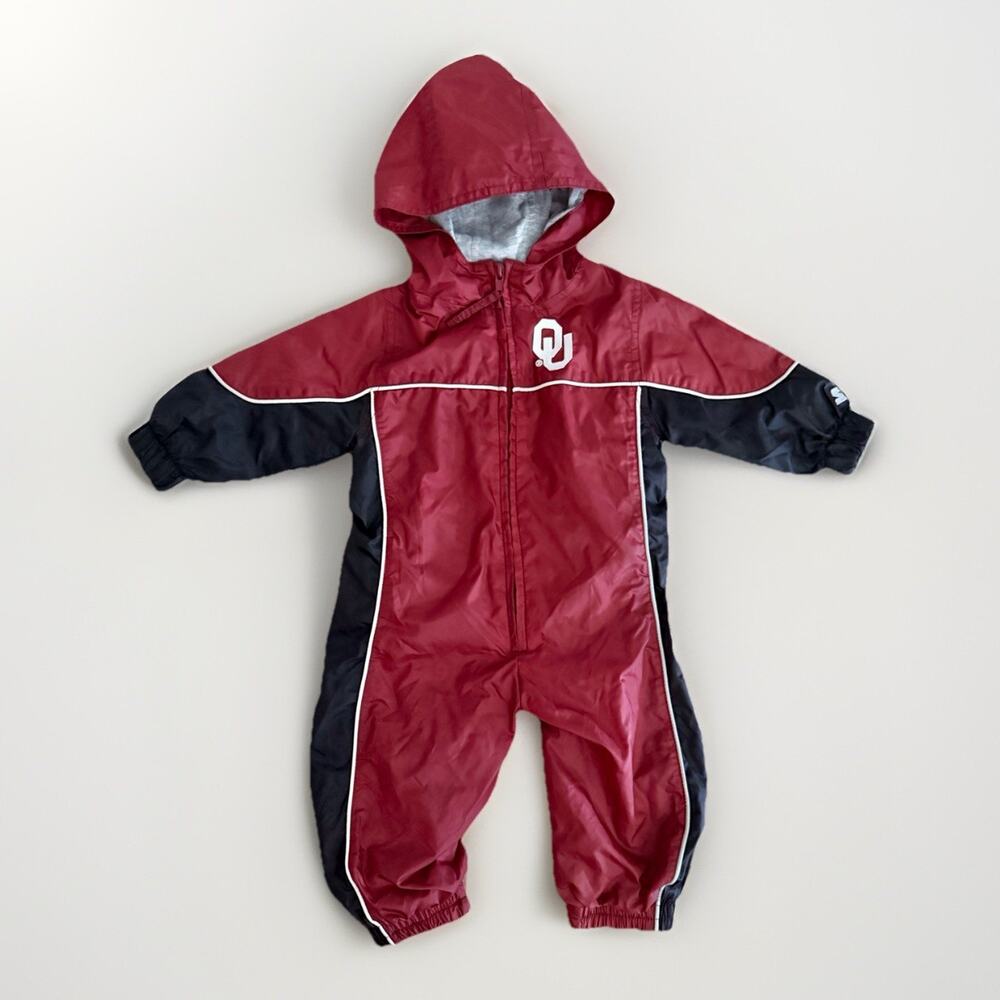 Vintage Starter Oklahoma Sooners Outfit OU Infant Sz 3-6 Months
